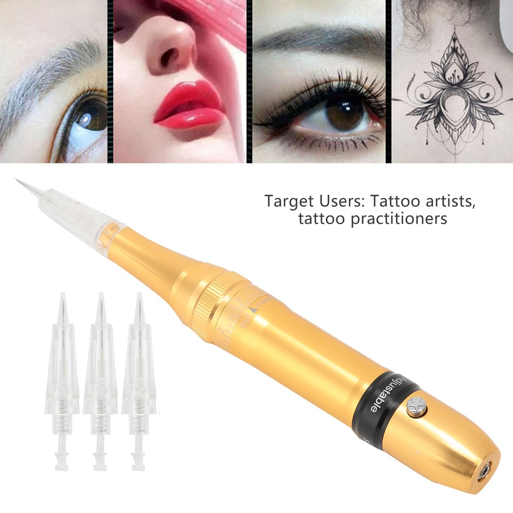 Microblading Pen SemiPermanent Eyebrow Lip Tattoo Machine Device