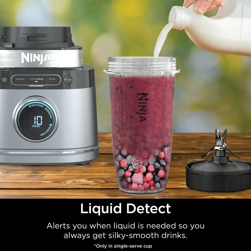 Ninja Detect Kitchen System Power Blender + Processor with Blend Sense Technolog