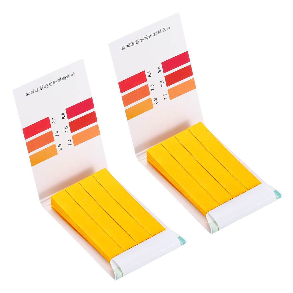 PH Test Strips 6.9-8.4.2pcs 80 Indicator Maps Sunflower Tester