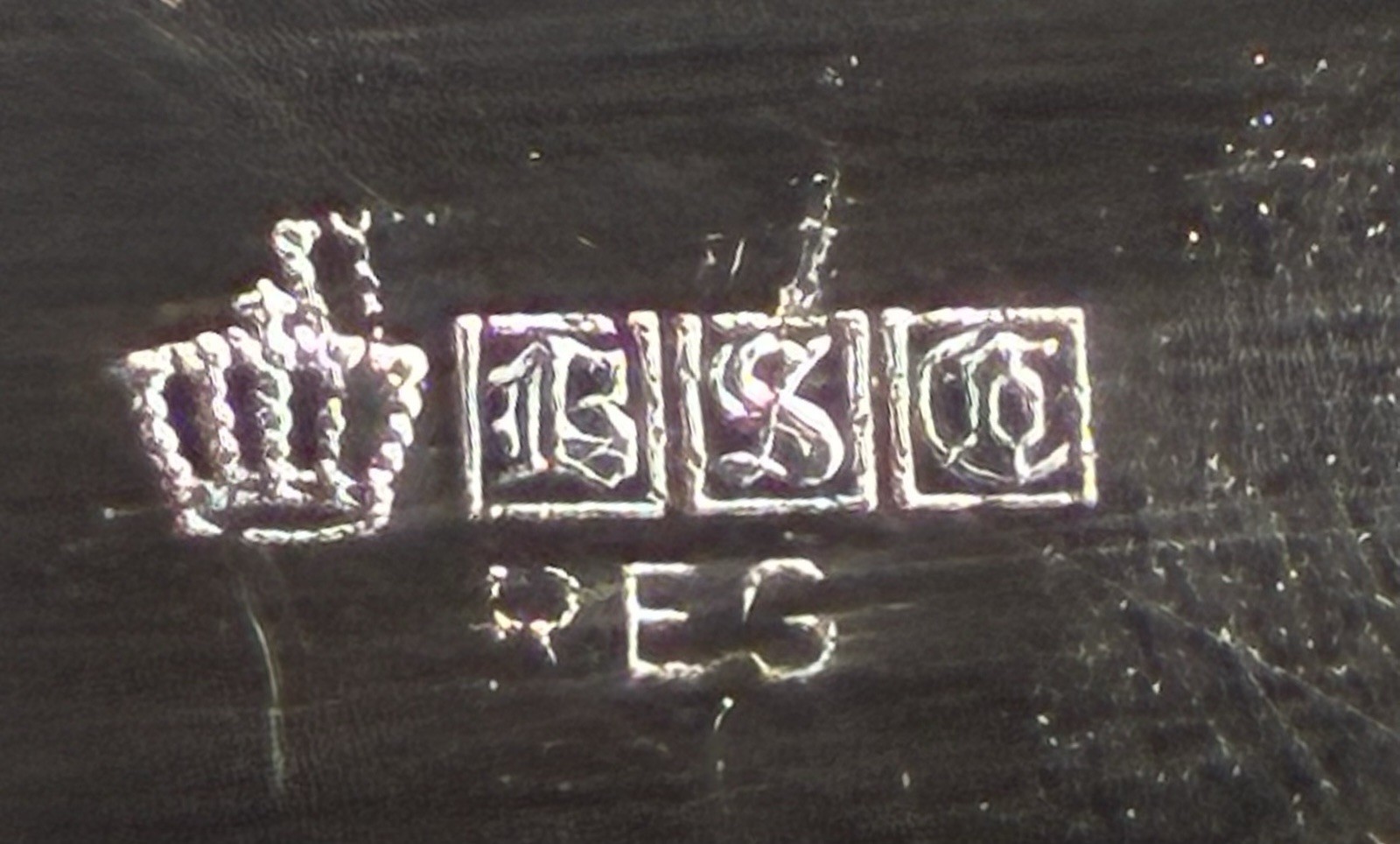 Large Birmingham Silver Plate Lazy Susan Hot Food Server - 23"