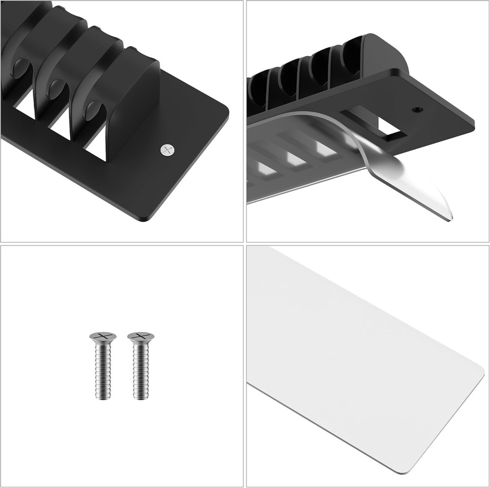 Hat Organizer - Holds 38 Caps with Easy Installation Options - 2-Pack