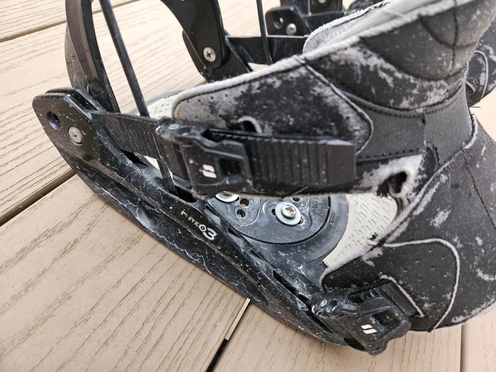 Flow snowboard bindings, Large, Flite 3's