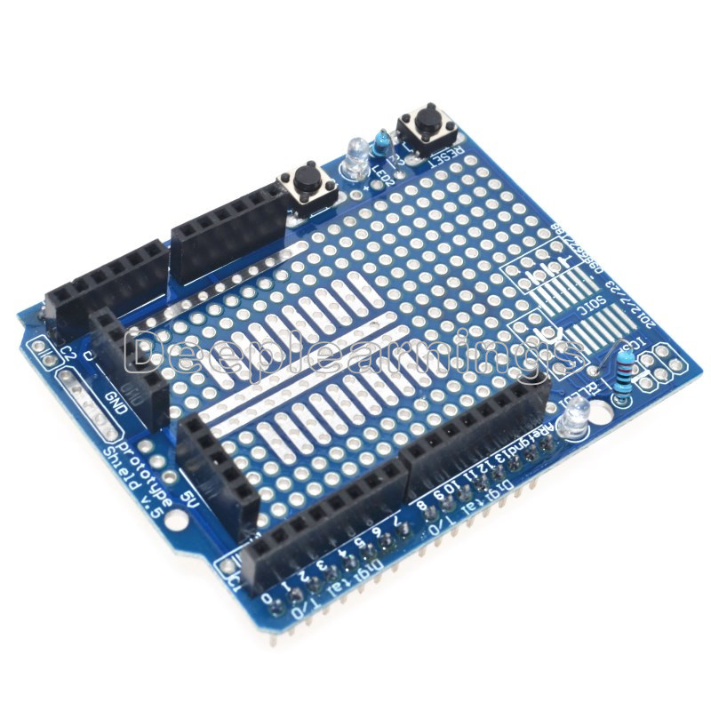 Prototype Shield ProtoShield for Arduino+Mini Breadboard+65pcs Jumper Cable Wire