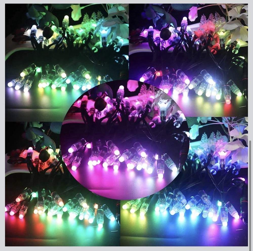 WS2811 LED String Pixels Digital Lights Addressable Waterproof RGB DC5V 500pcs