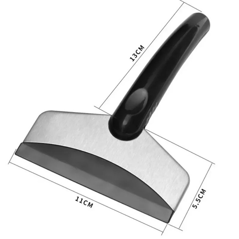 2 pcs Car Snow Shovel Ice Scraper Tool Windshield Defrost Cleaner Auto Accessory