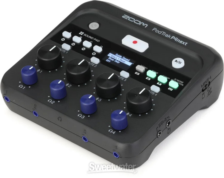Zoom PodTrak P4next Audio Interface