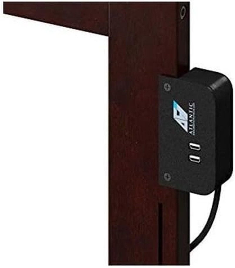 Traditional King Panel Headboard, Solid Hardwood and Veneers, Espresso Finish, B