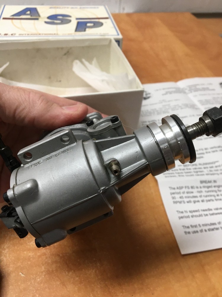 ASP FS 80 AR 4-Stroke RC Engine RARE