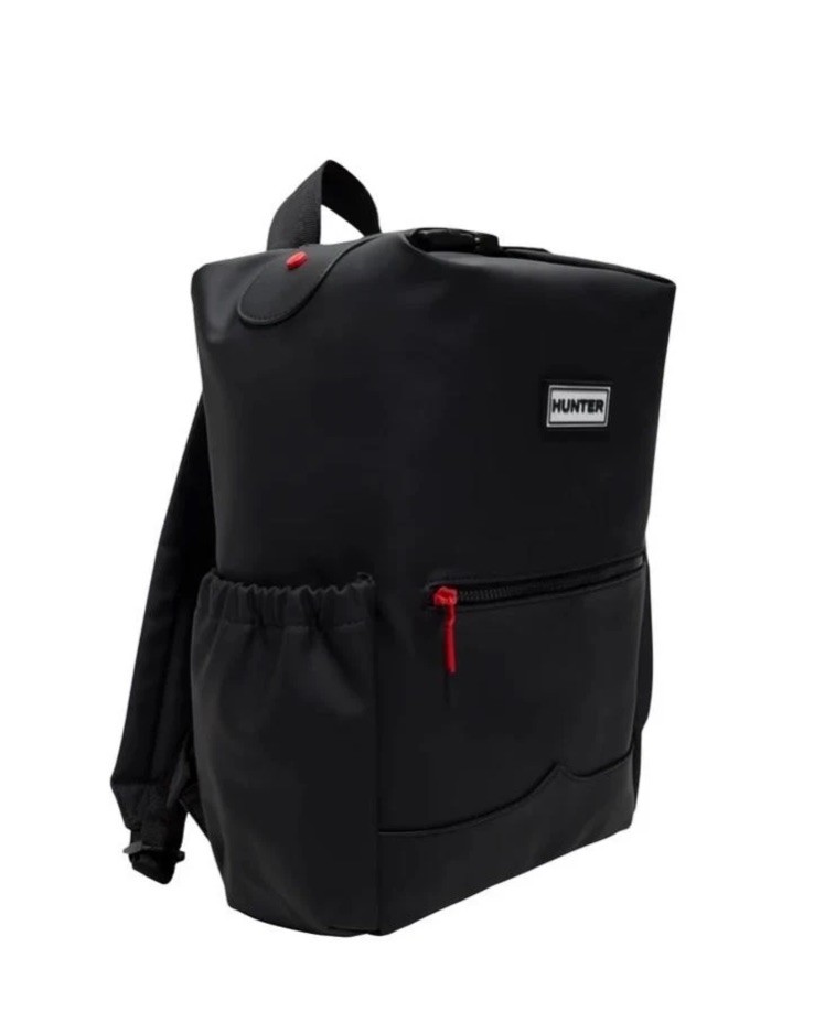NWT Hunter Top Clip Backpack - Water-Resistant Sleek Functional School Backpack