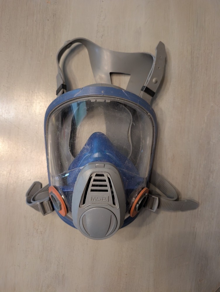 MSA full face respirator