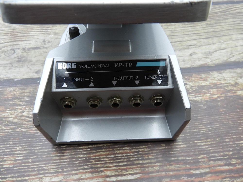KORG VP-10 VOLUME effects PEDAL Two Input / Output Terminal from japan