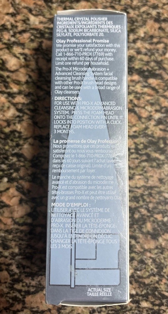 New in Pack Olay Pro X Microdermabrasion+ Advanced Cleansing System Refill