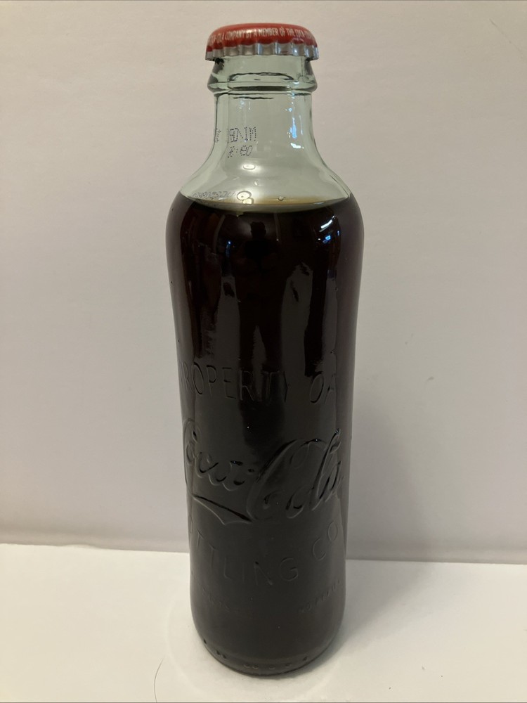 Coca Cola Bottle Anniversary Full 9.3 Ounce