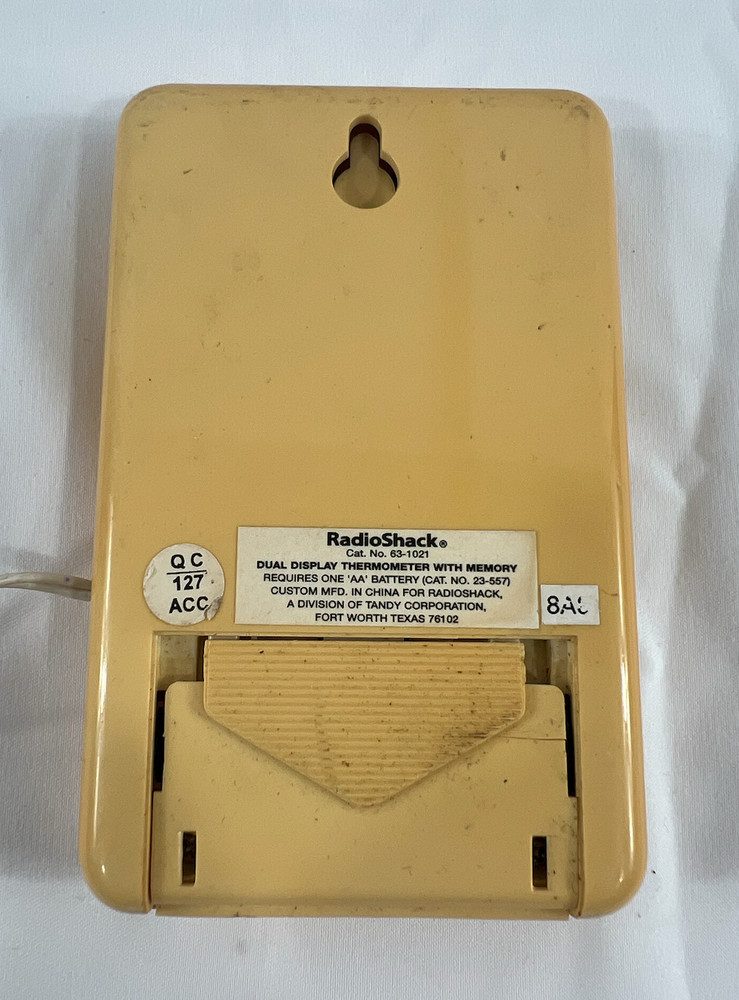 RadioShack Digital Thermometer - Not Tested