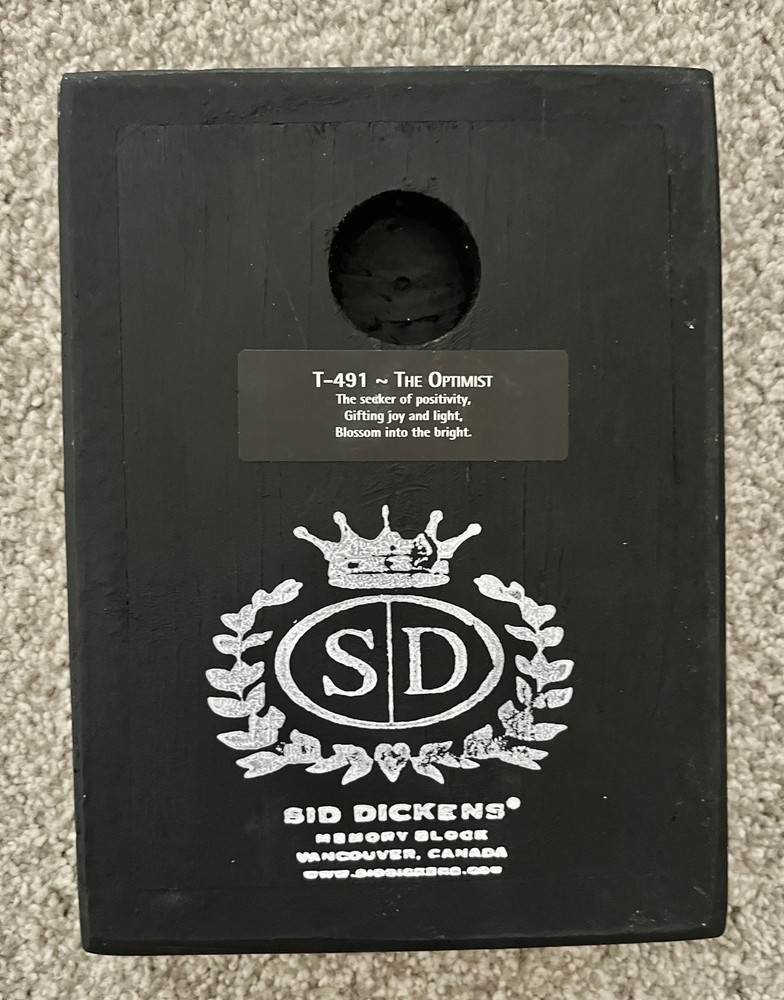 RETIRED Sid Dickens Memory Block T-491 Optimist PLS READ