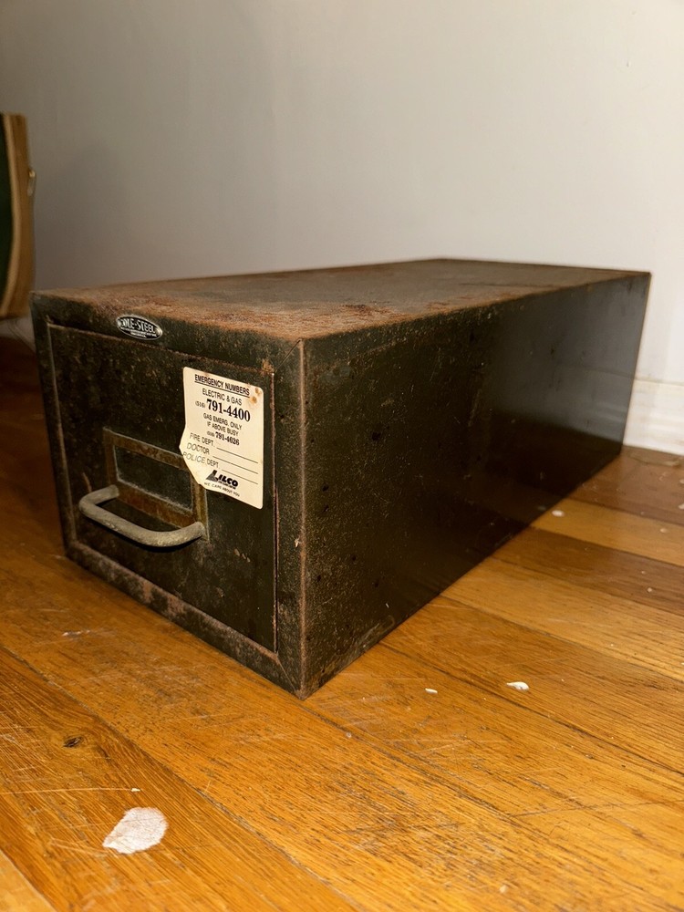 cole steel metal box