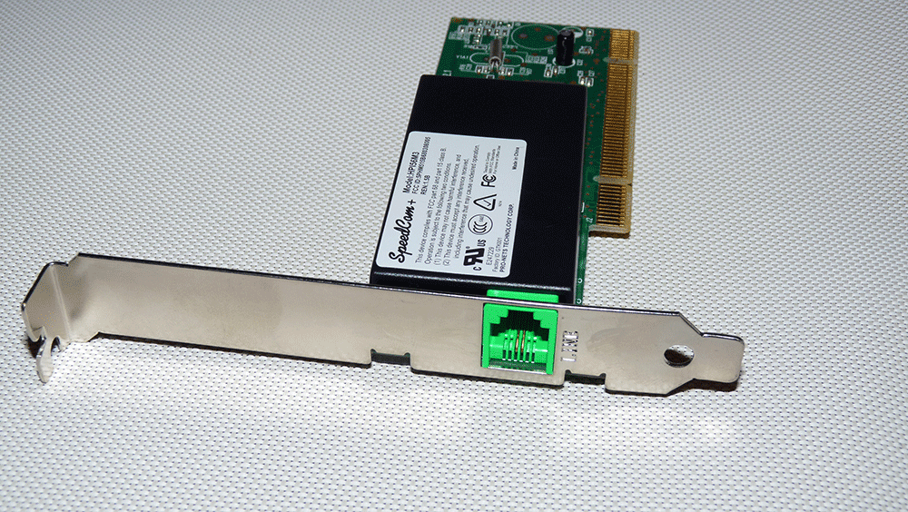 Acer SpeedCom Fax/Phone Card, Model: HP156M3