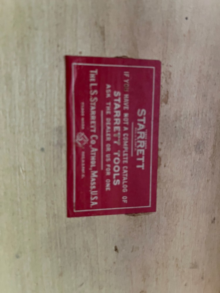 Vintage Starrett Surveyor Tool