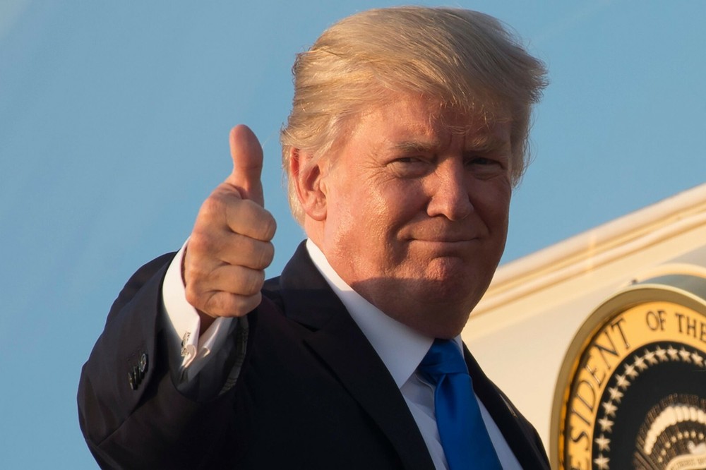 2020 Trump Coin Silver Plated