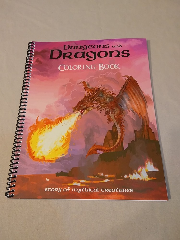 Dungeons and Dragons Coloring Book