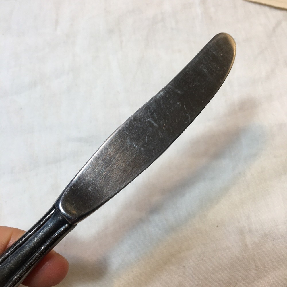 Vintage Silverplate Knife Monogrammed B Unknown Pattern