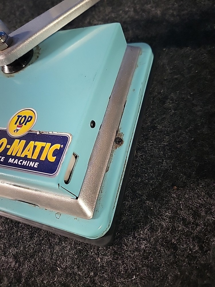 Top-0-Matic Cigarette Machine Teal