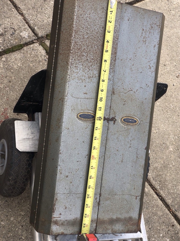VINTAGE HAPPY TIME TOOLS WITH LARGE HANGING STORAGE BOX /WOODWORKING TOOLS
