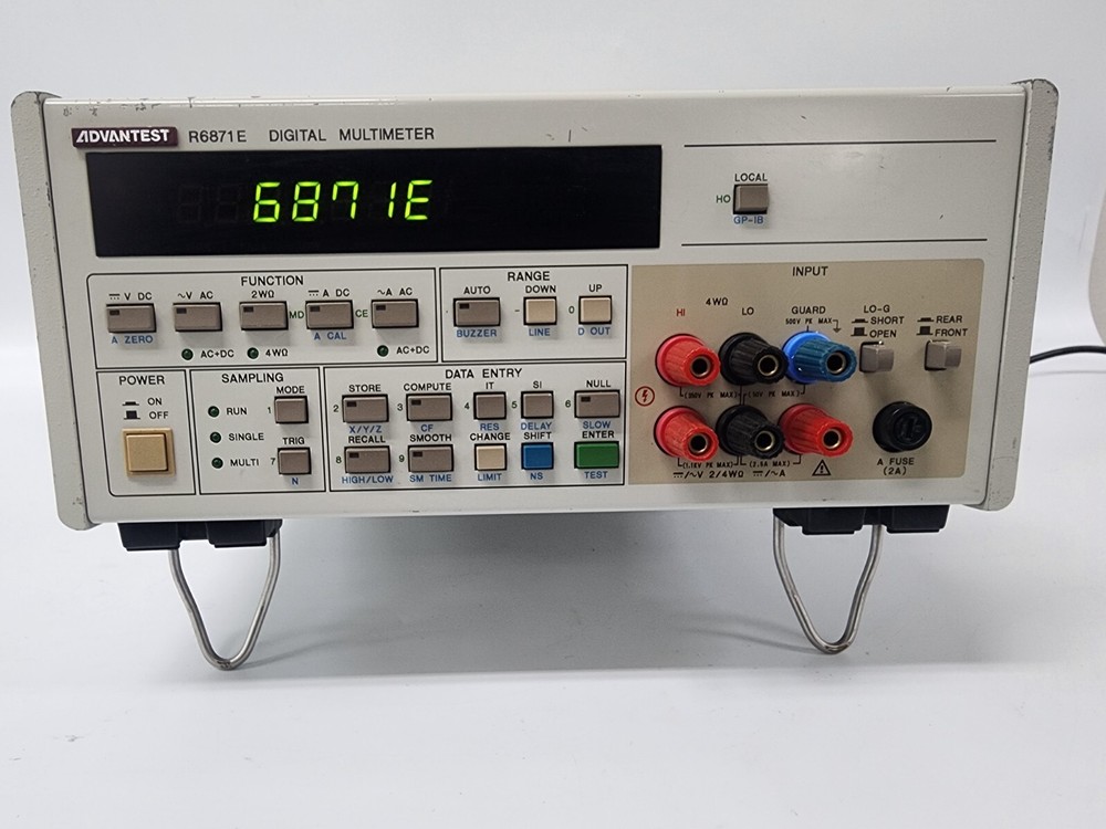 Advantest R6871E Digital Multimeter
