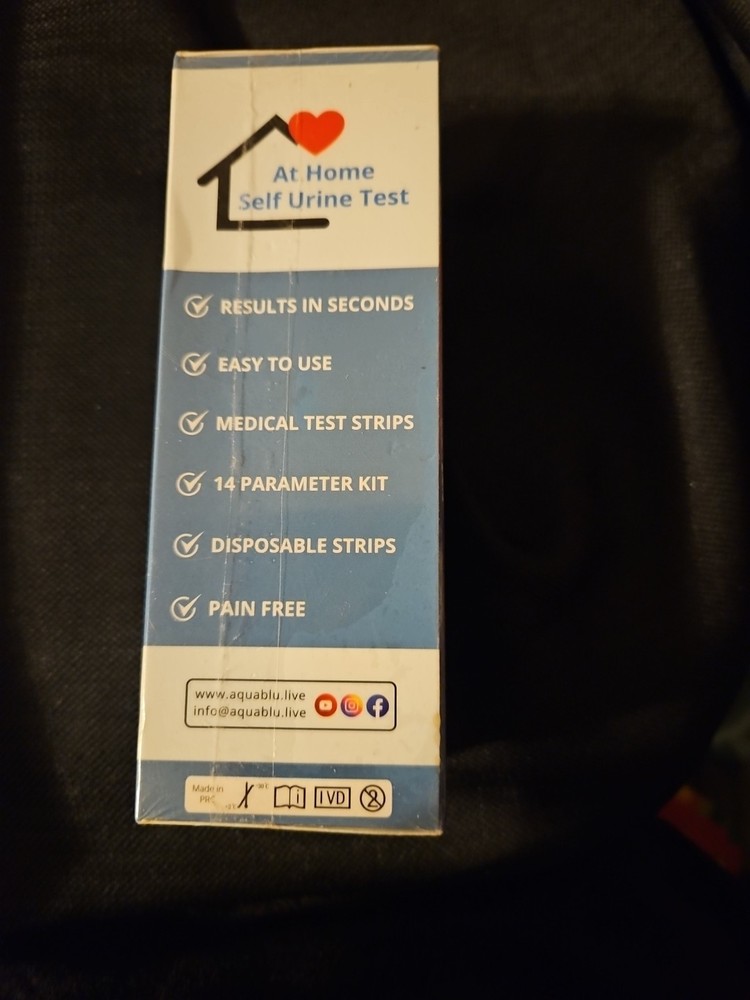 Uriteso Urinalysis Urine Test Strips Complete 14 Parameters 100 Strips