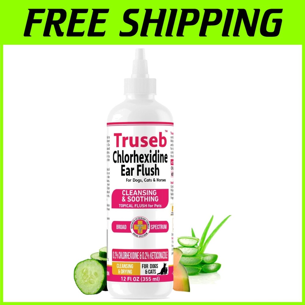 Soothing Aloe Ear Flush - Ketoconazole & Chlorhexidine