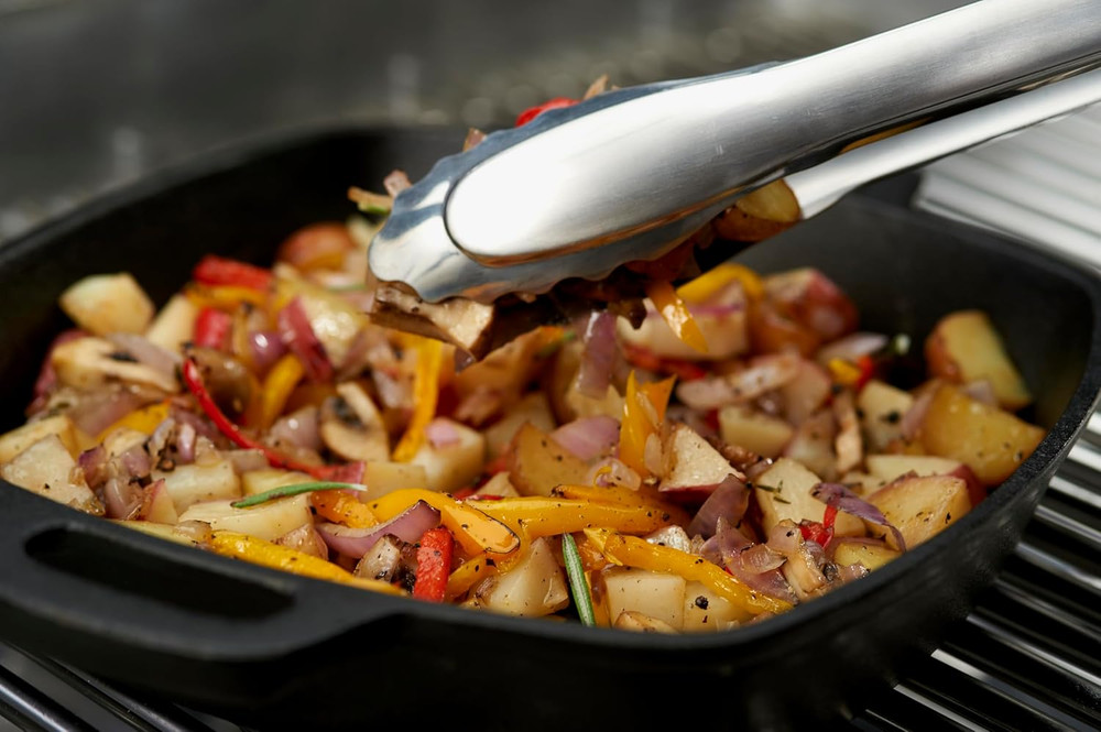 91658 Cast Iron Square Pan