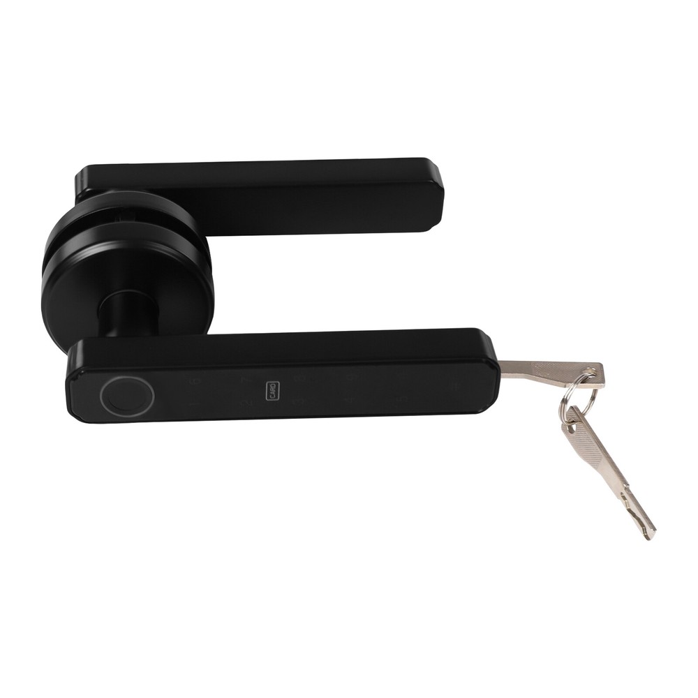 Fingerprint Smart Door Lock With Handle Keyless Entry Lock W/ Electronic Keypad