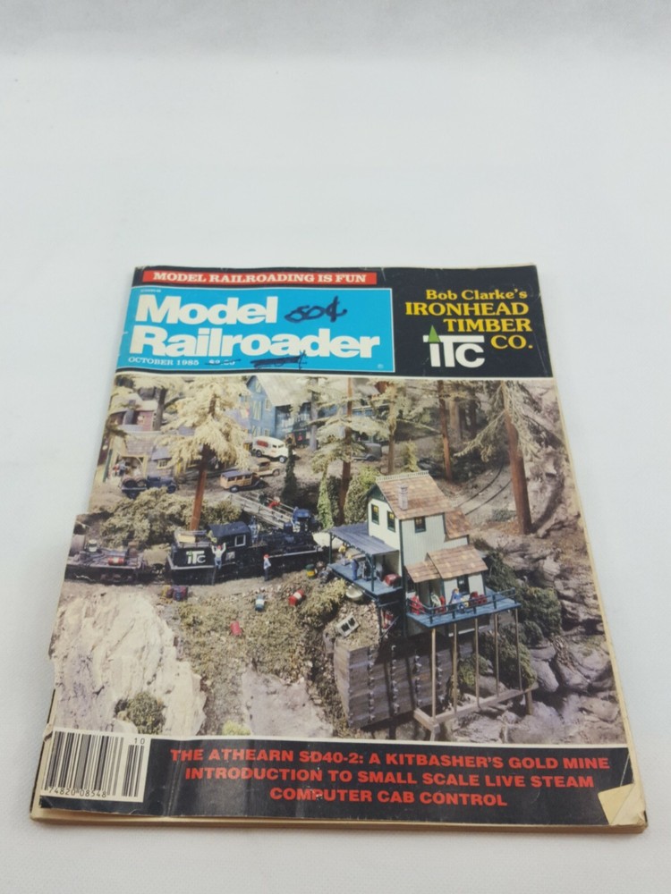 Model Railroader Magazine October 1985