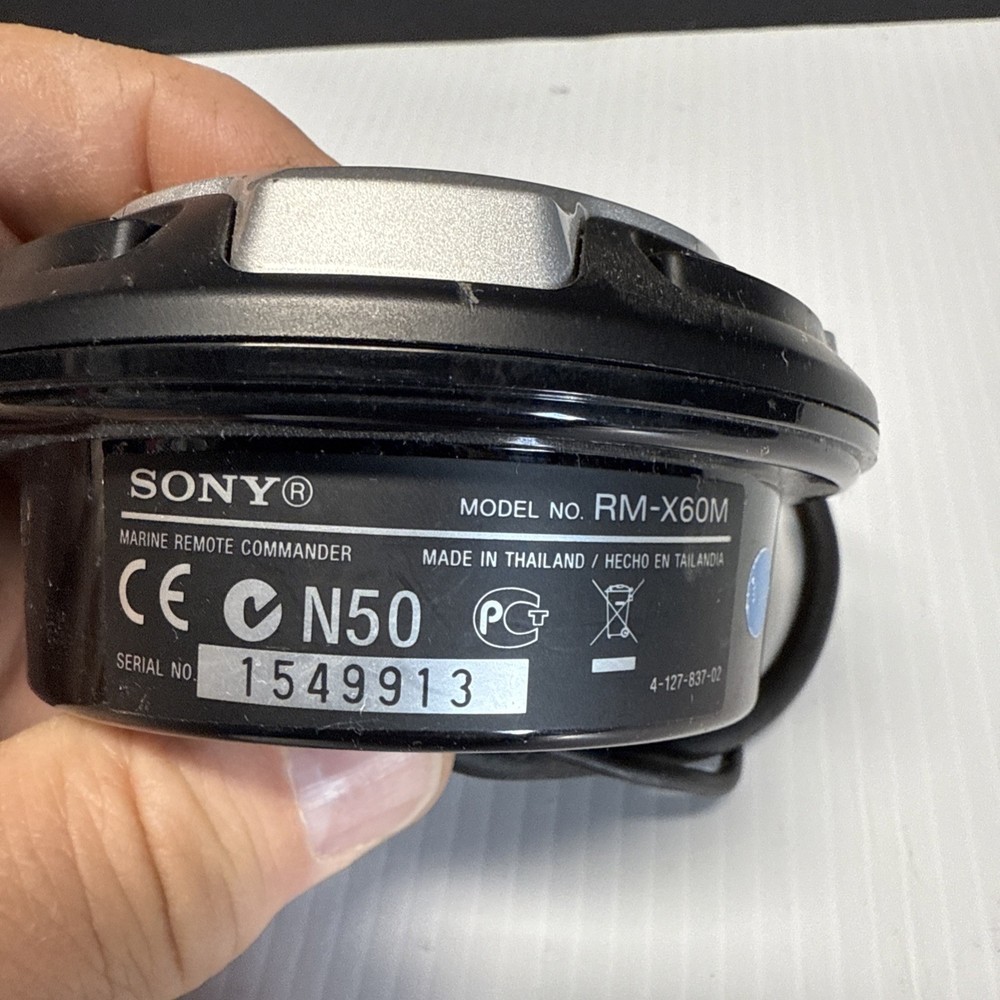 Sony RM-X60M Marine Remote Commander UNTESTED