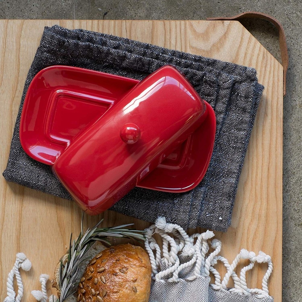 Now Designs Butter Dish, Red (5037003)