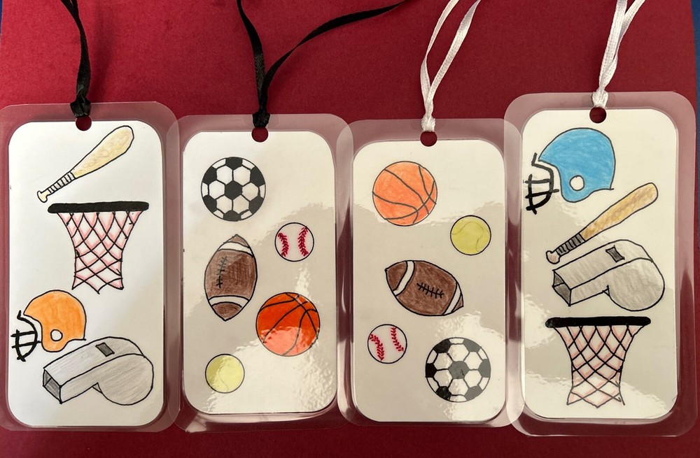Children’s Laminated “Sports” Bookmarks