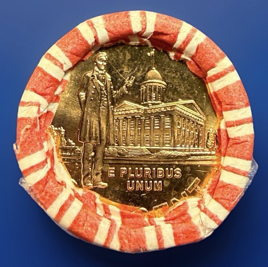 2009-D Lincoln Cent Roll Bicentennial. Profesional, LP-3 BU, OBW Rolls