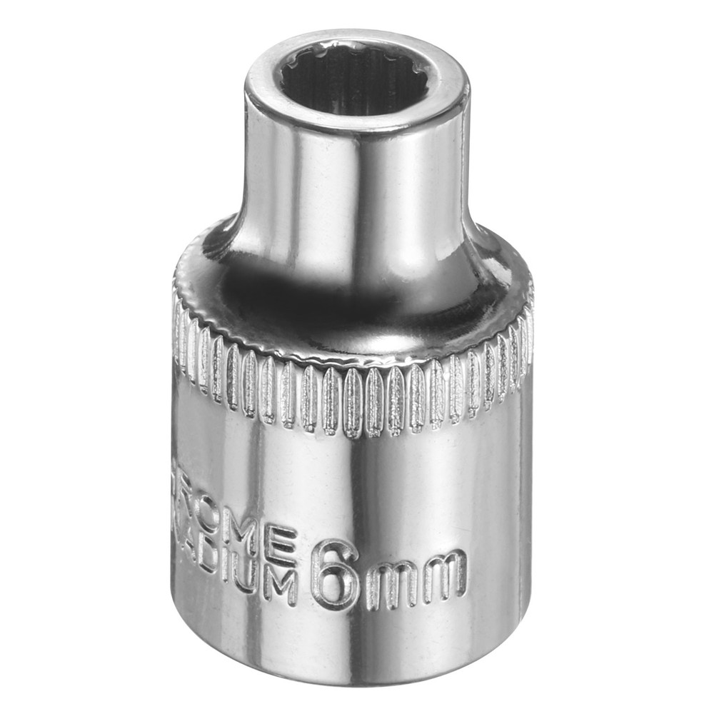 12 Points Socket 3/8" Drive 6mm Metric Shallow Impact Socket
