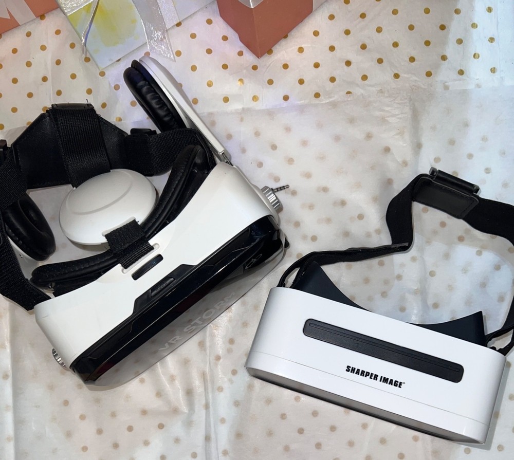 VR Storm & Sharper Image Virtual Reality Headsets