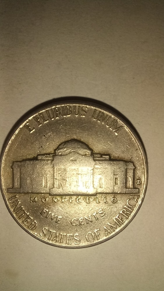 1940 D nickel, quantity=1