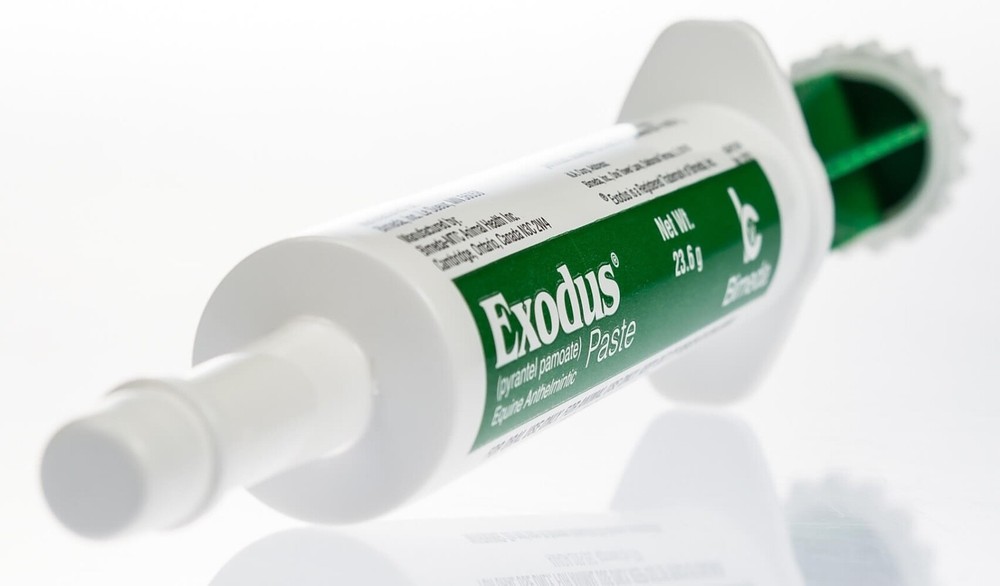 Exodus® wormer paste, 23.6 g