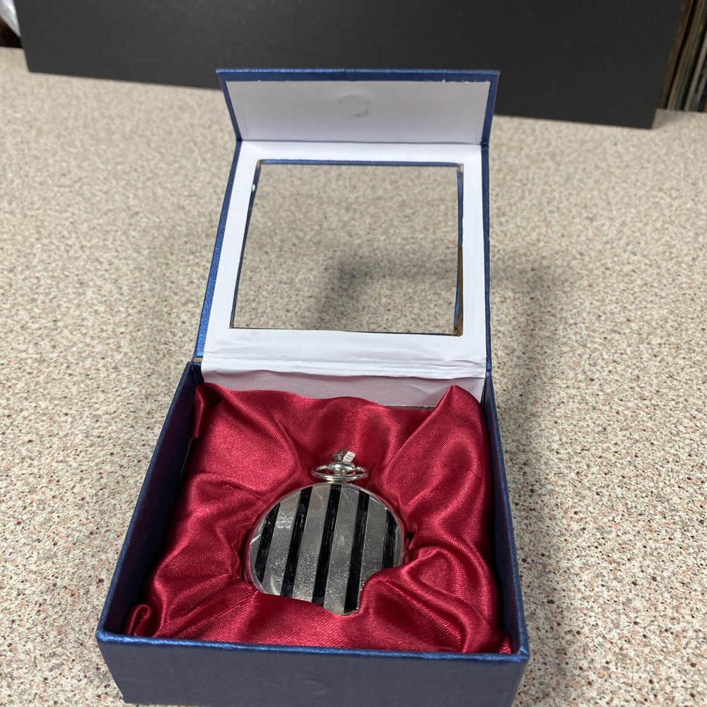 Quartz Pocket Watch In Box