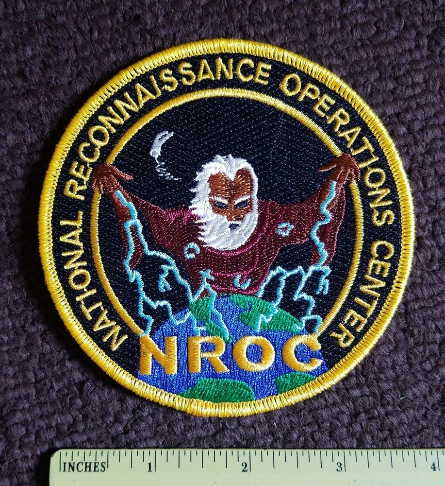 NATIONAL RECONNAISSANCE OPERATIONS CENTER NROC NASA PATCH