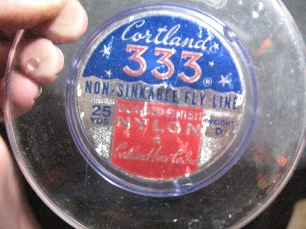 cortland 333 fly line nos.