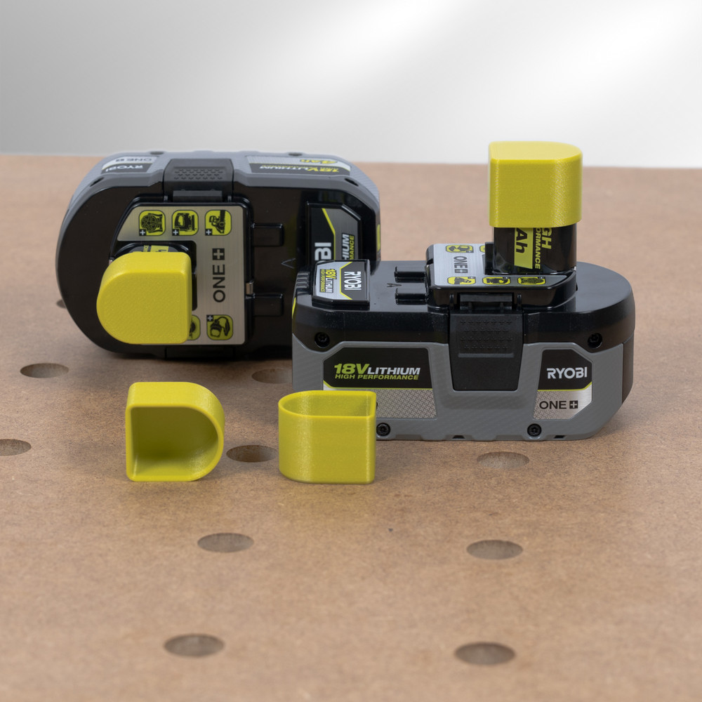 Ryobi 18v Battery Protection Caps - Bulk Pack