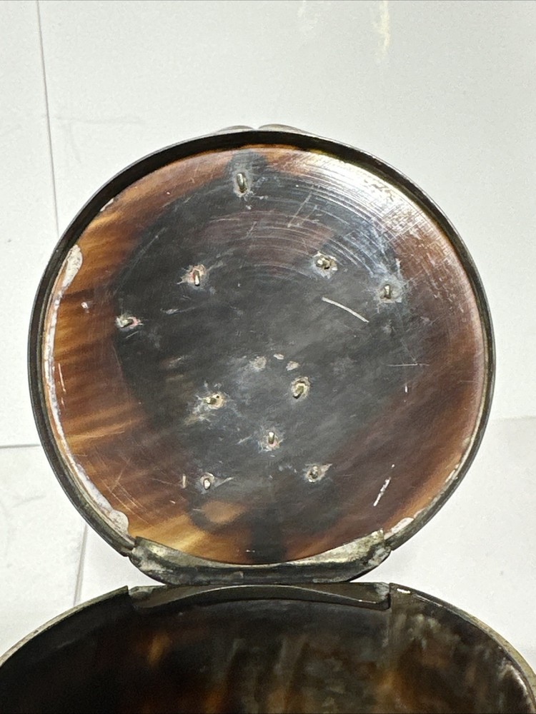 A Fine Scottish Silver Mounted Snuff Mull