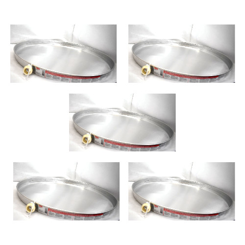 Oatey 34176 28" Aluminum Water Heater Pan with 1" CPVC Adapter Lot of 5