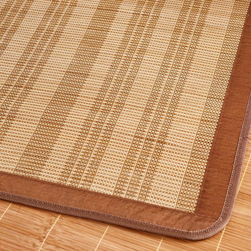 Summer Sleeping Mat For Bed Bamboo Folding Mat Rattan Cool Feeling Multi Size