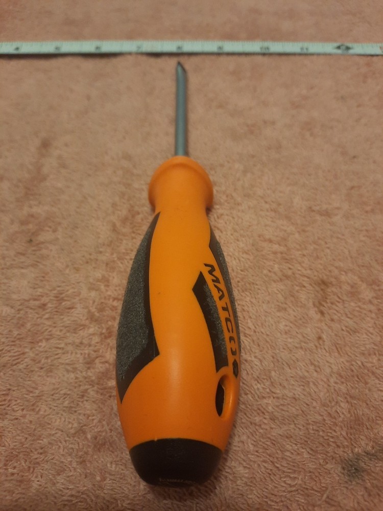Matco Tools Slotted Screwdriver Orange New