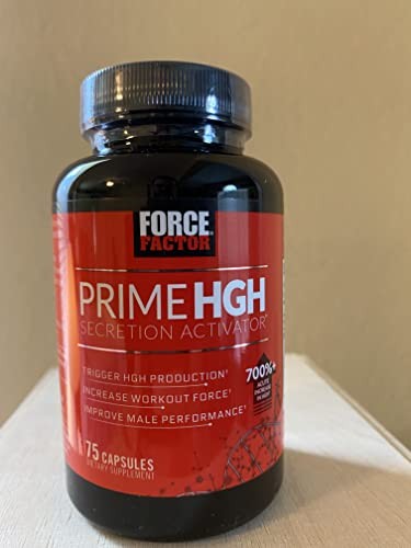 Force Factor Prime HGH Secretion 75 Count (Pack of 2), Red (Packaging)